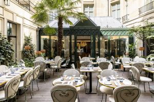 Maison Blossom restaurant, terrace