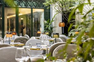Maison Blossom restaurant, terrace
