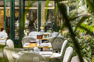 Maison Blossom restaurant, terrace